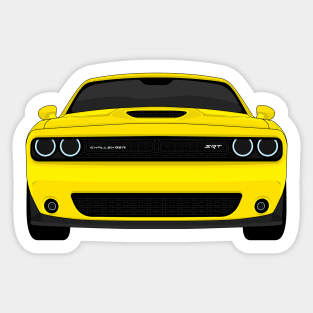 CHALLENGER YELLOW Sticker